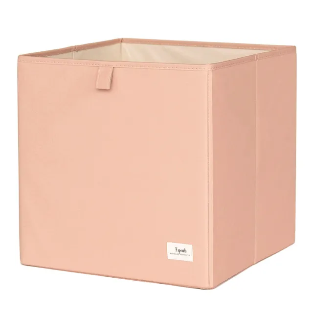 3-sprouts-bo-te-rangement-tissu-recycl-argile-33-cm image 1