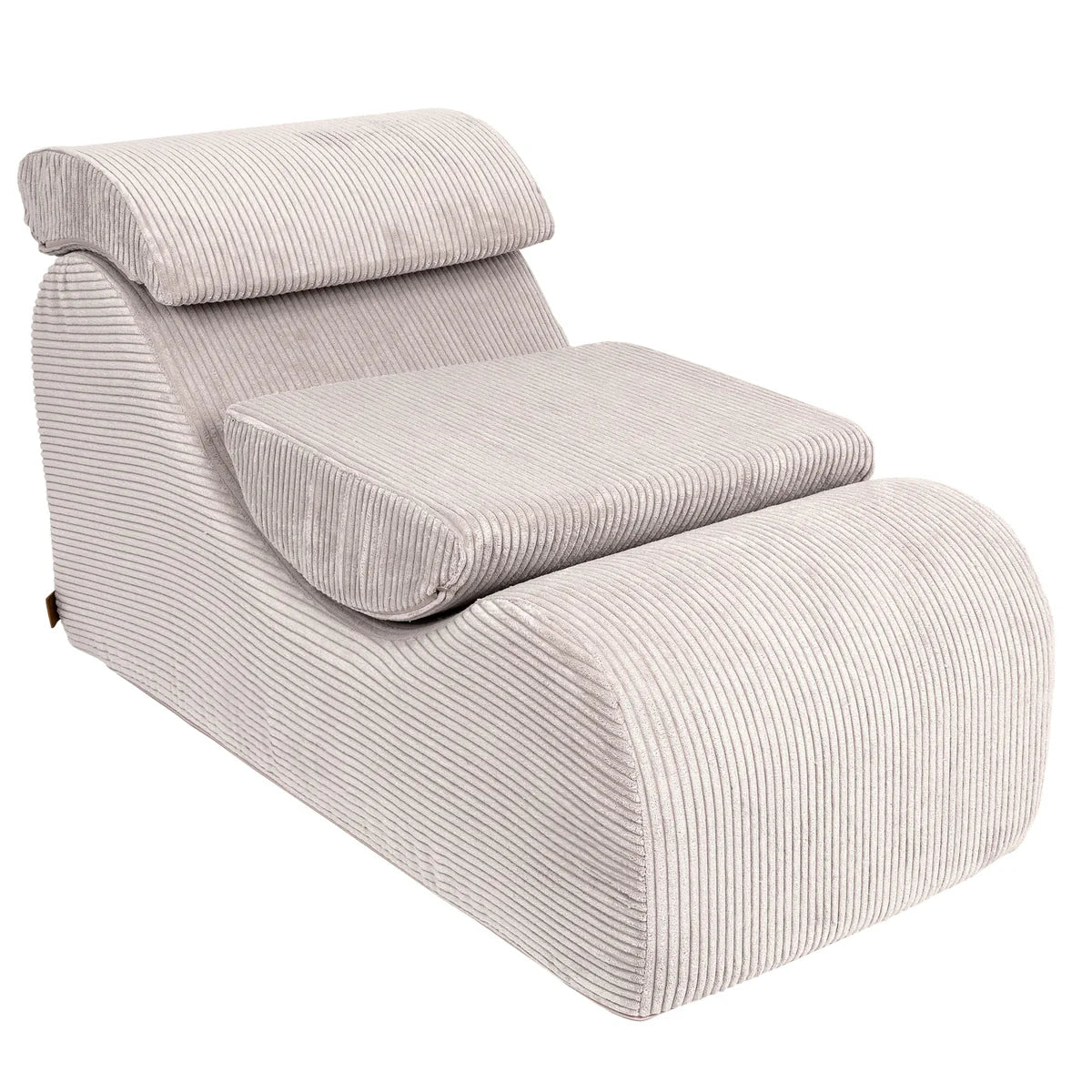 meowbaby-fauteuil-lounge-velours-corduroy-aesthetic image 1
