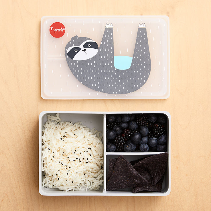 3-sprouts-bo-te-bento-silicone-paresseux-3-compartiments-43-16-oz image 2