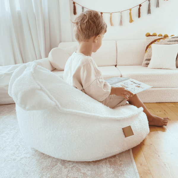 meowbaby-pouf-ours-en-tissu-boucl-si-ge-enfant image 1