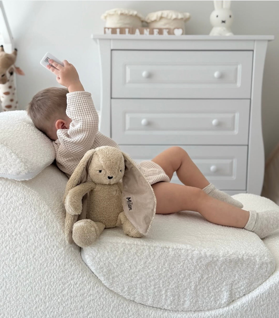 meowbaby-fauteuil-lounge-en-boucl-blanc image 1