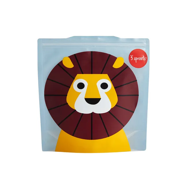 3-sprouts-sachets-sandwich-lion-r-utilisables-lot-de-2-12-packs image 1