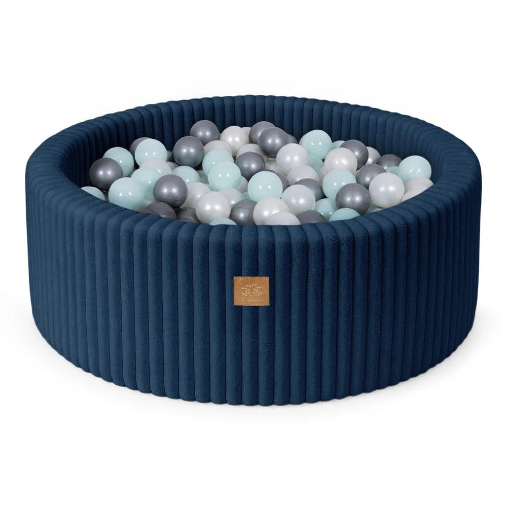 meowbaby-piscine-balles-ronde-90x30-cm-churros-bleu-200-balles image 3