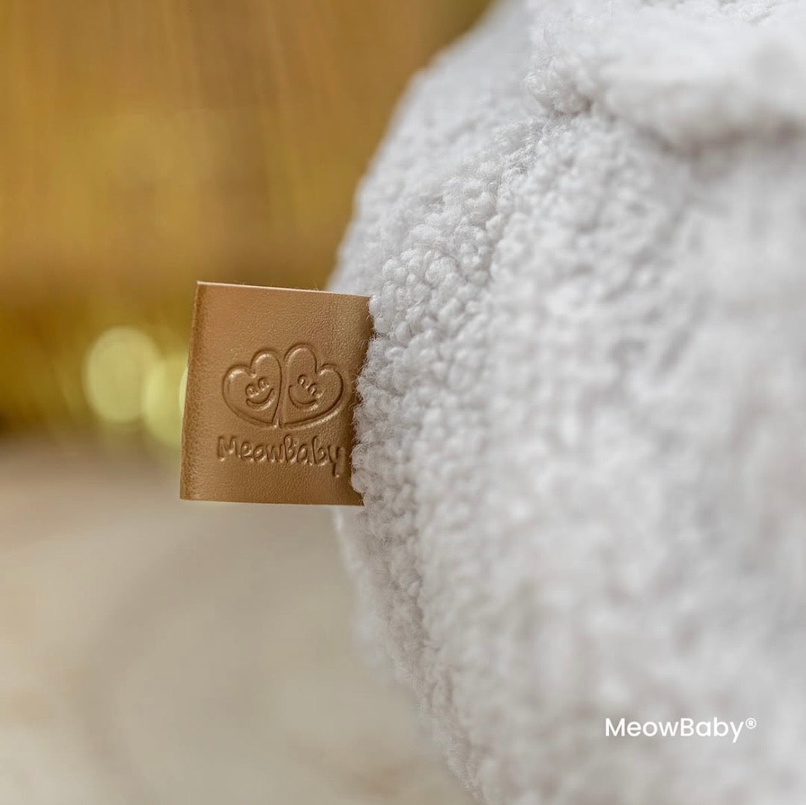 meowbaby-pouf-carr-bearly-en-peluche-douce image 3