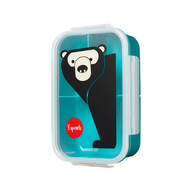 3-sprouts-bo-te-bento-ours-3-compartiments-enfant image 1