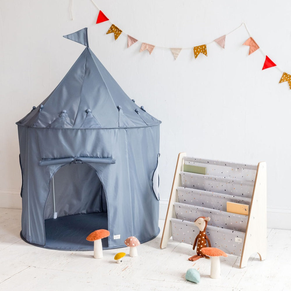3-sprouts-tente-de-jeu-tissu-recycl-bleue image 2