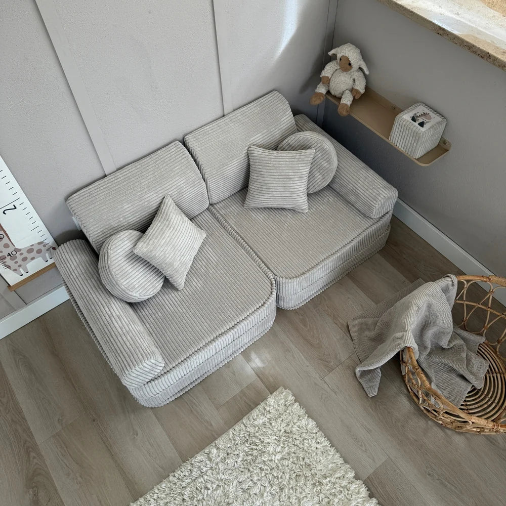 meowbaby-canap-de-jeu-modulable-pocket-120cm-velours-corduroy-aesthetic-10-pi-ce image 4
