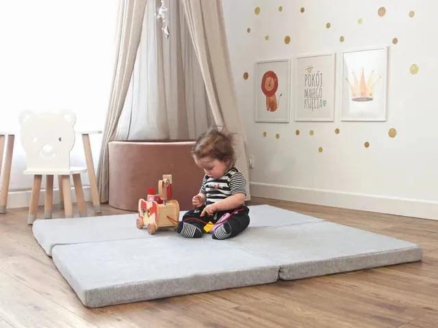 meowbaby-tapis-de-jeu-et-d-veil-pais-en-velours-carr image 1