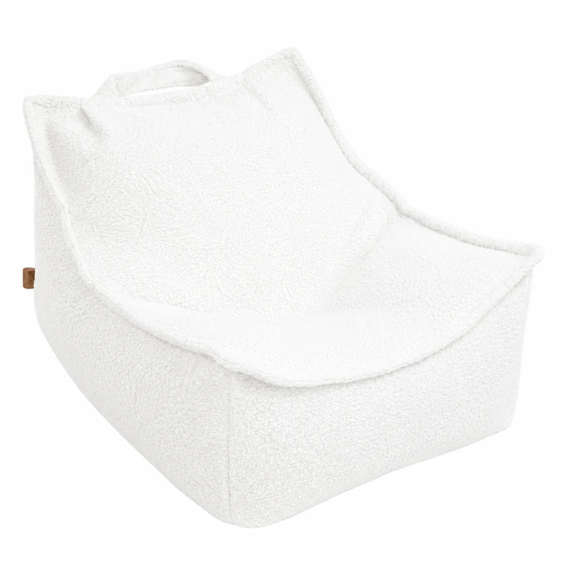 meowbaby-pouf-carr-enfant-tissu-boucl-bouclette image 3