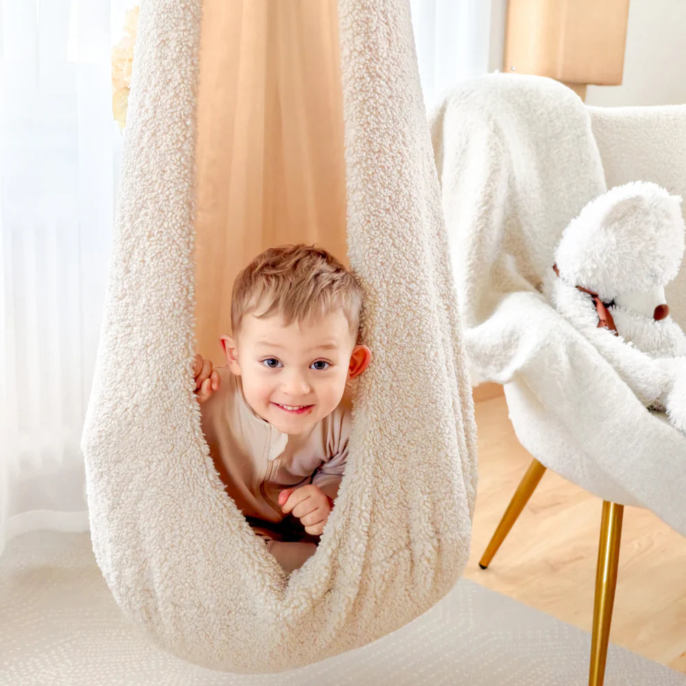 meowbaby-balan-oire-cocon-d-int-rieur-bearly-peluche-cr-me image 2