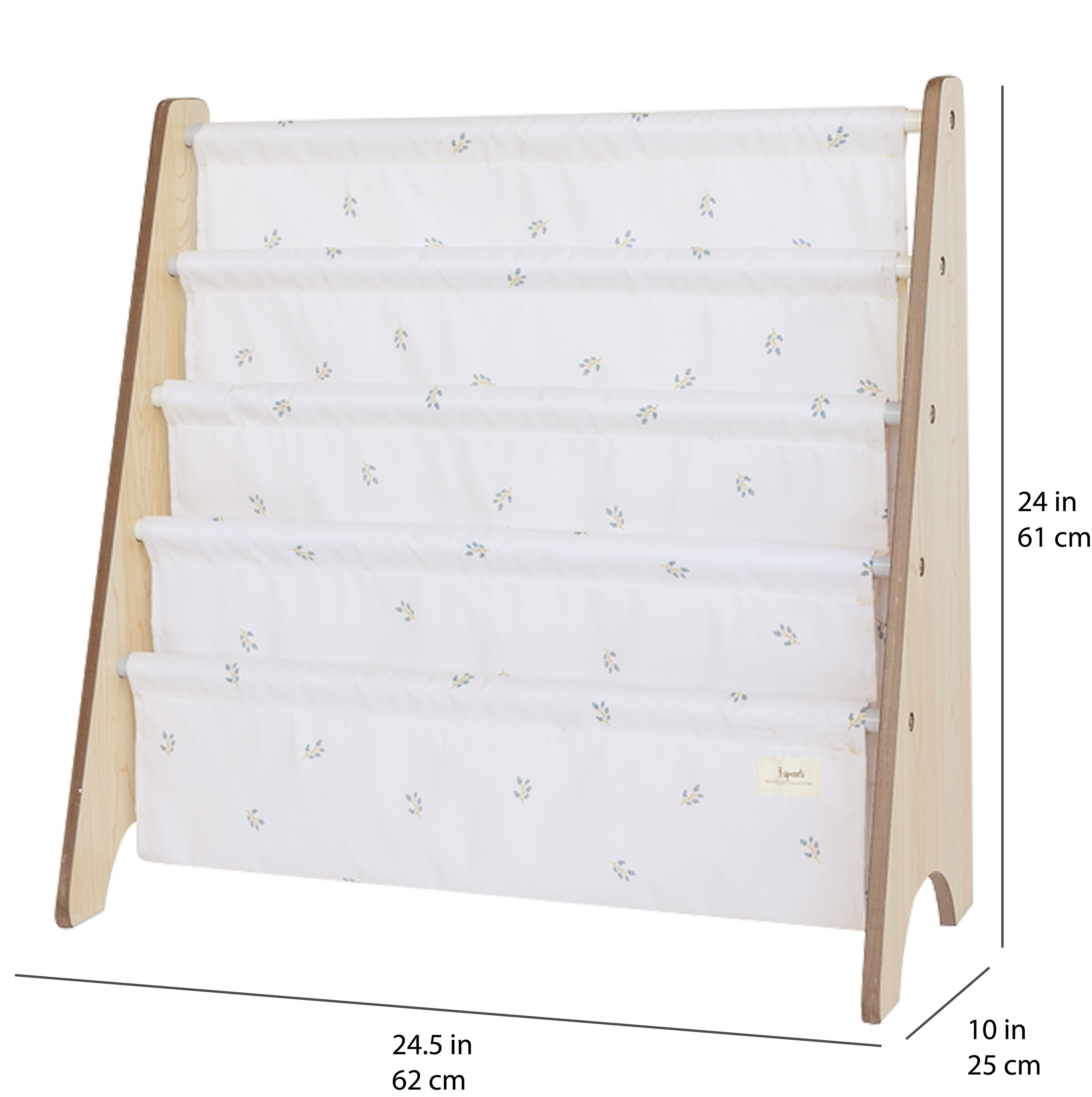 3-sprouts-porte-livres-enfant-tissu-recycl-taupe-blueberry image 5