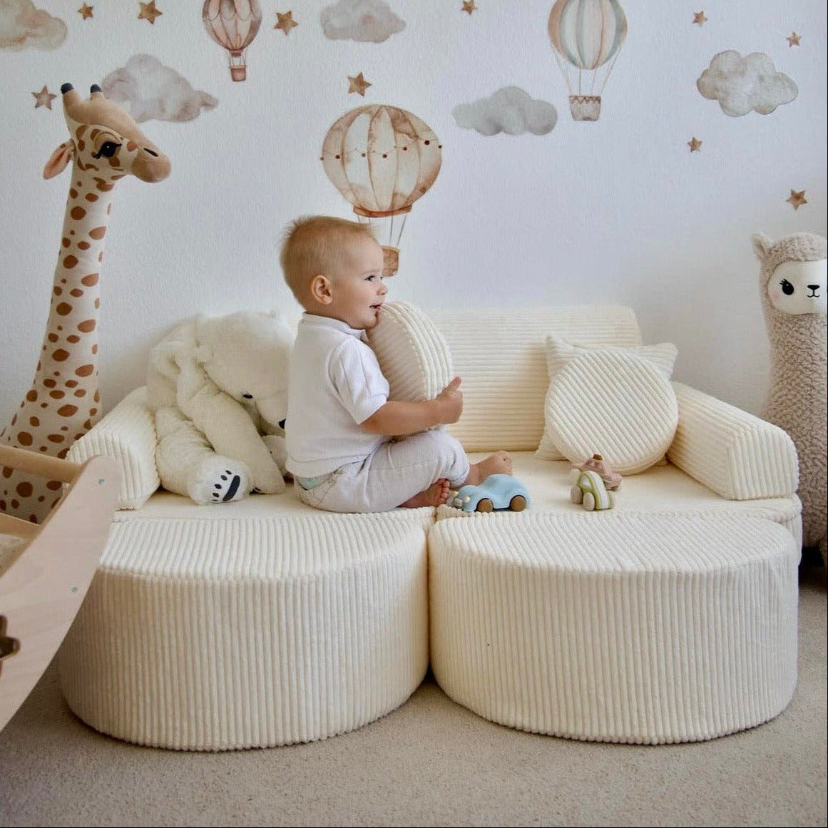 meowbaby-canap-de-jeu-modulable-pocket-120cm-velours-aesthetic-12-pi-ces image 2