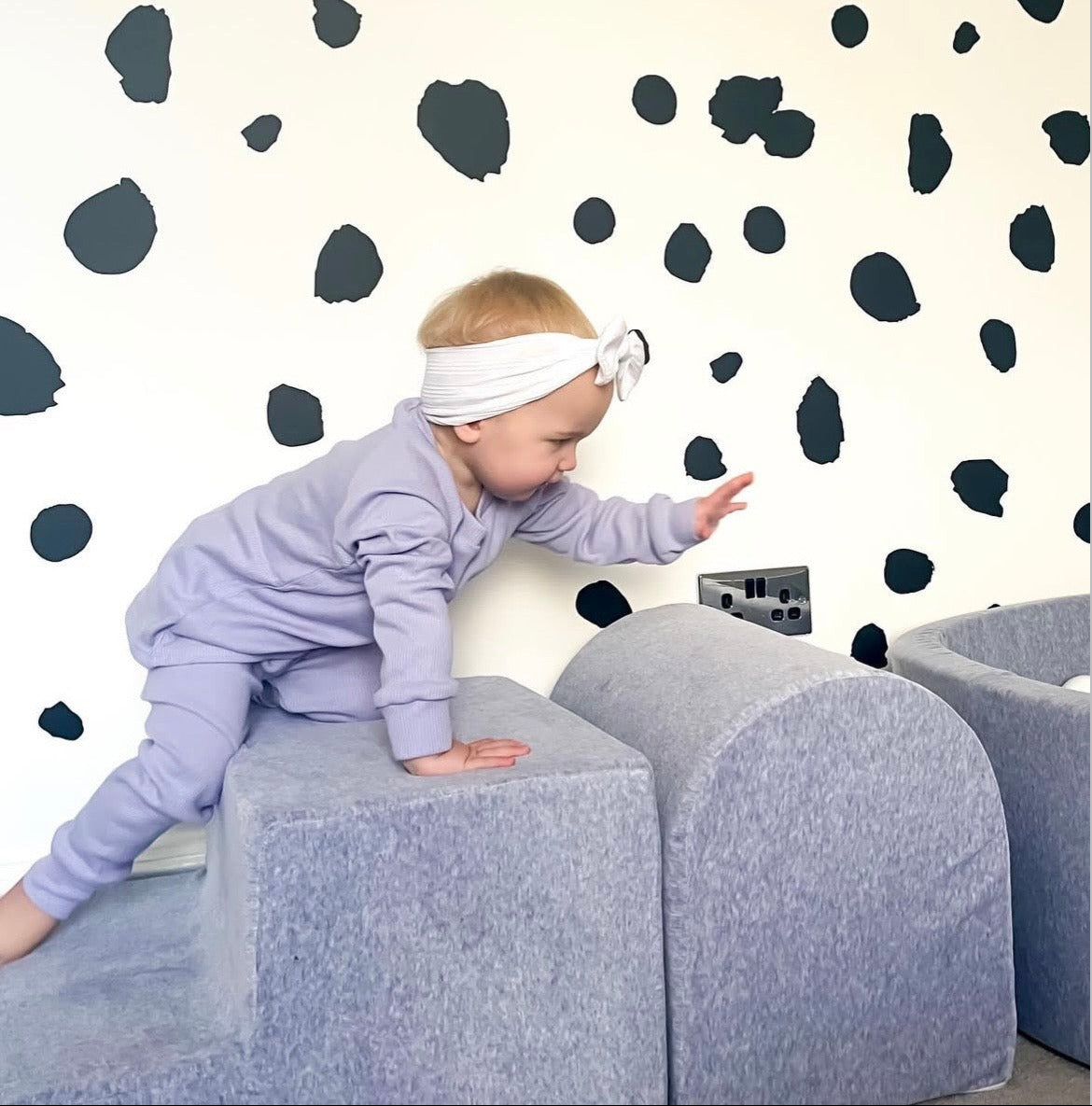 meowbaby-velvet-parcours-de-motricit-5-modules-avec-petite-piscine-balles-vert-s image 4