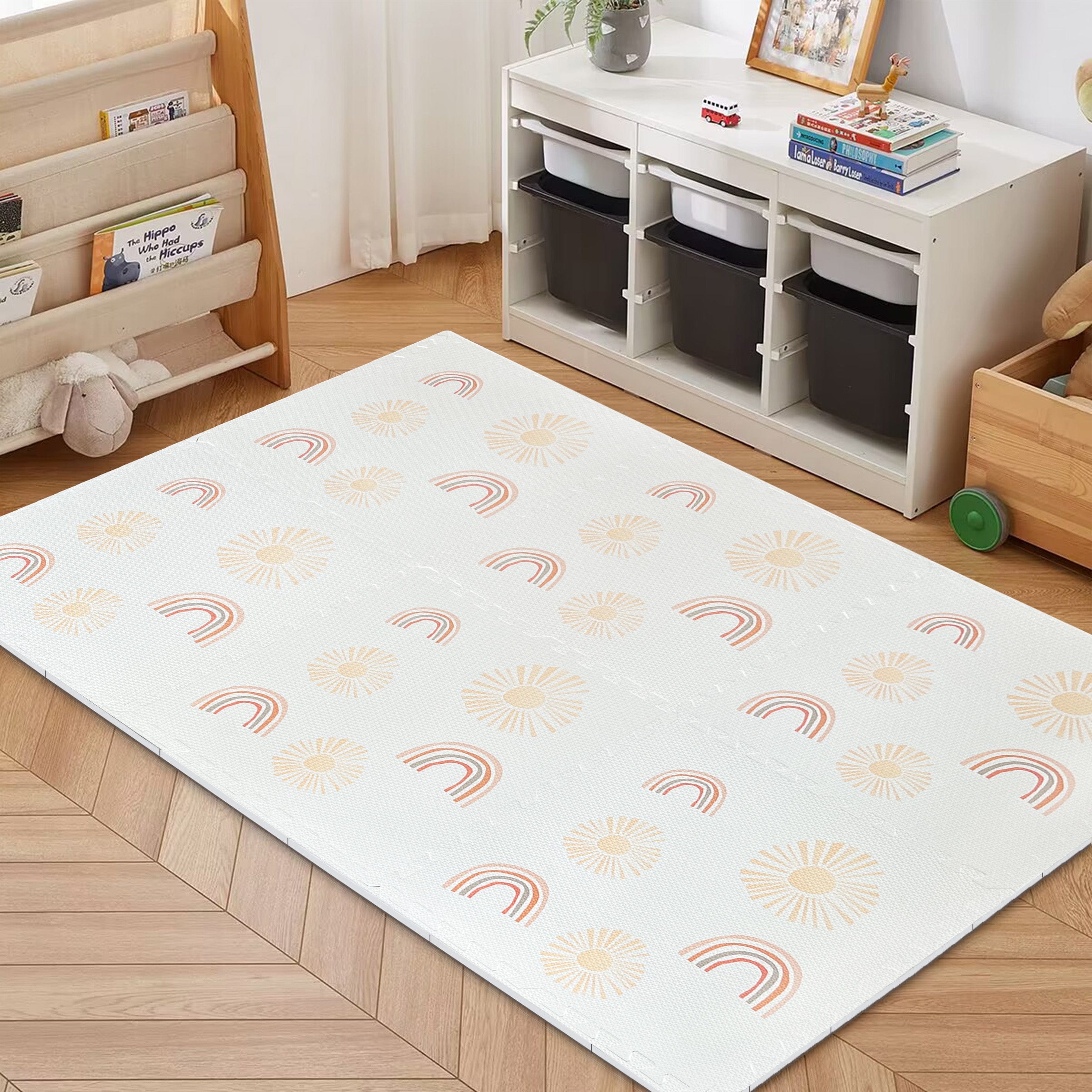 meowbaby-tapis-de-jeu-en-mousse-extensible-puzzle-happy image 3