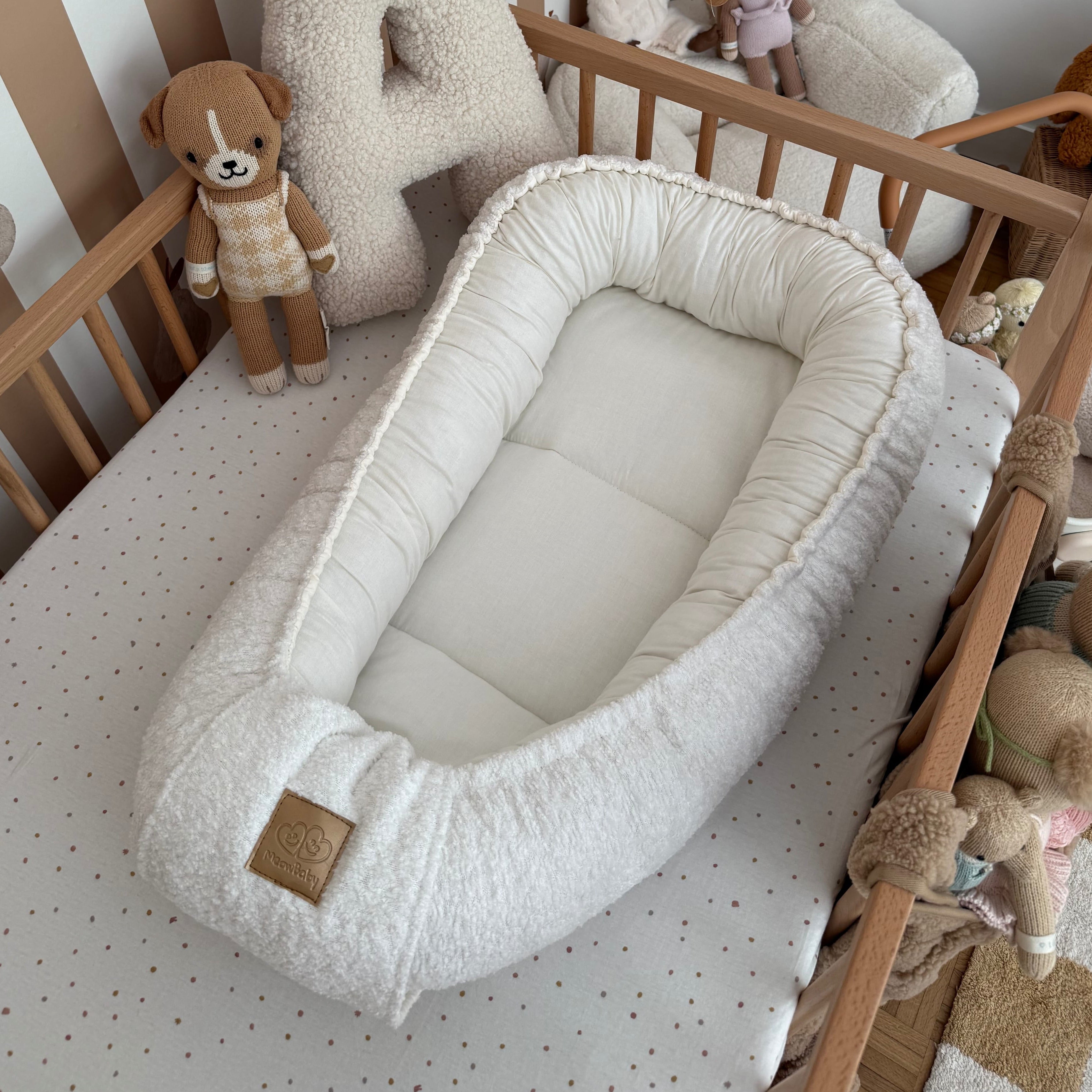 meowbaby-nid-d-ange-r-ducteur-de-lit-b-b-boucl-bouclette image 2
