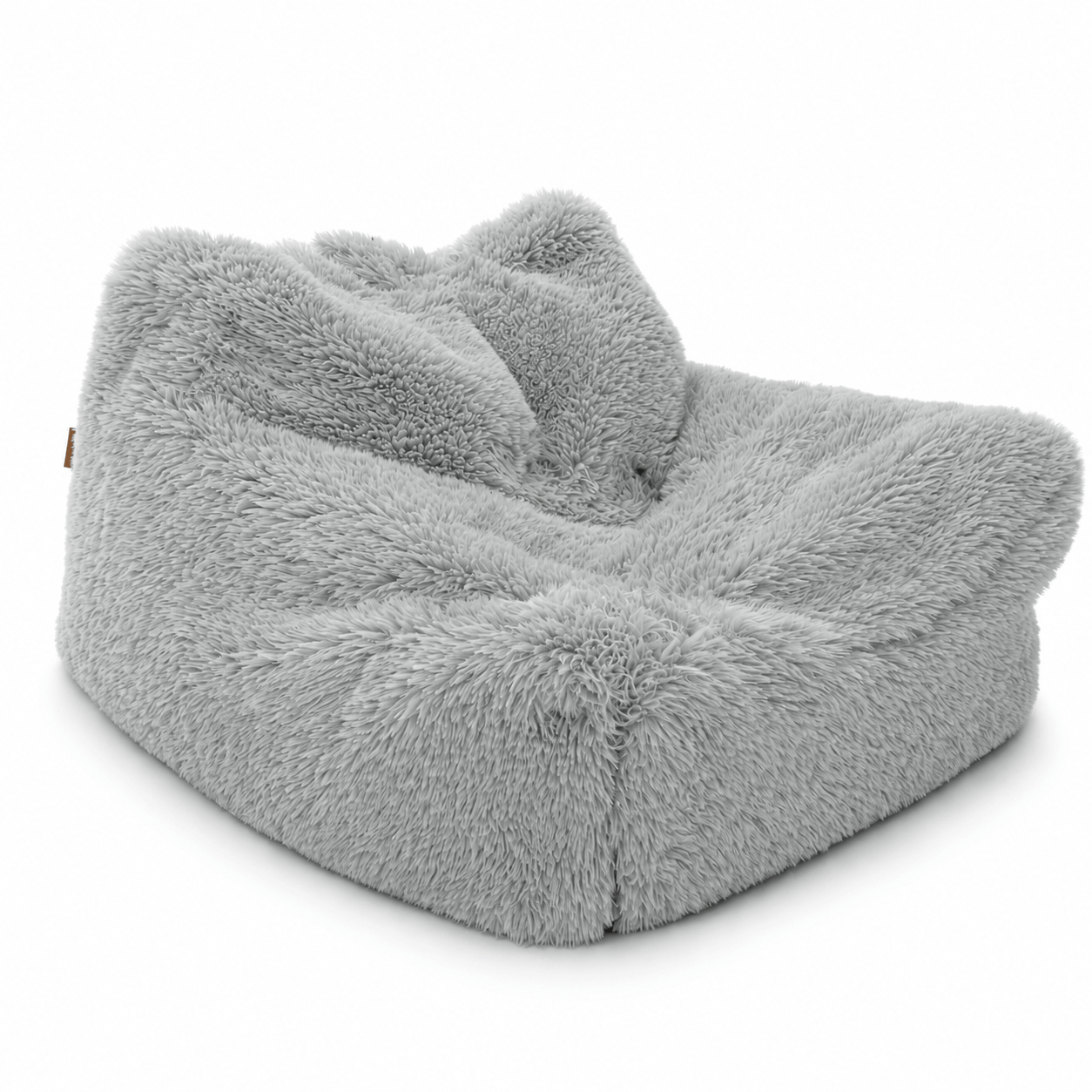 meowbaby-pouf-carr-mammouth-fausse-fourrure image 5