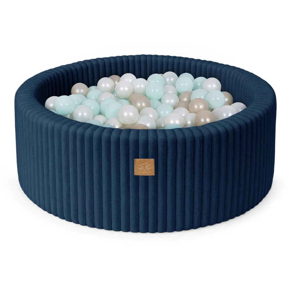 meowbaby-piscine-balles-ronde-90x30-cm-churros-bleu-200-balles image 5