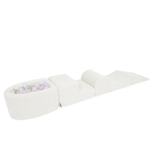 meowbaby-bearly-parcours-de-motricit-5-modules-avec-petite-piscine-balles-blanc- image 5