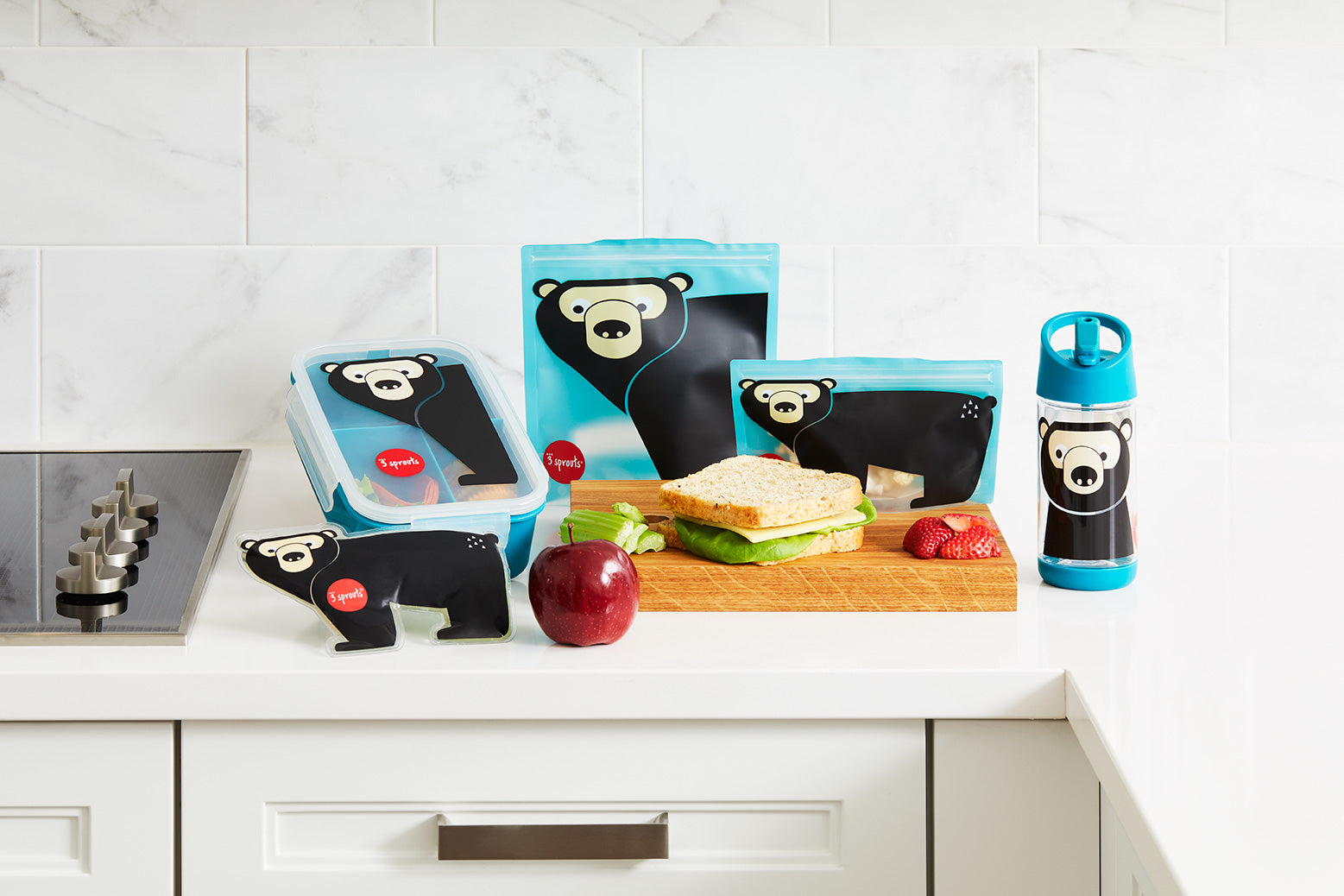 3-sprouts-sac-sandwich-ours-r-utilisable-lot-de-2 image 2