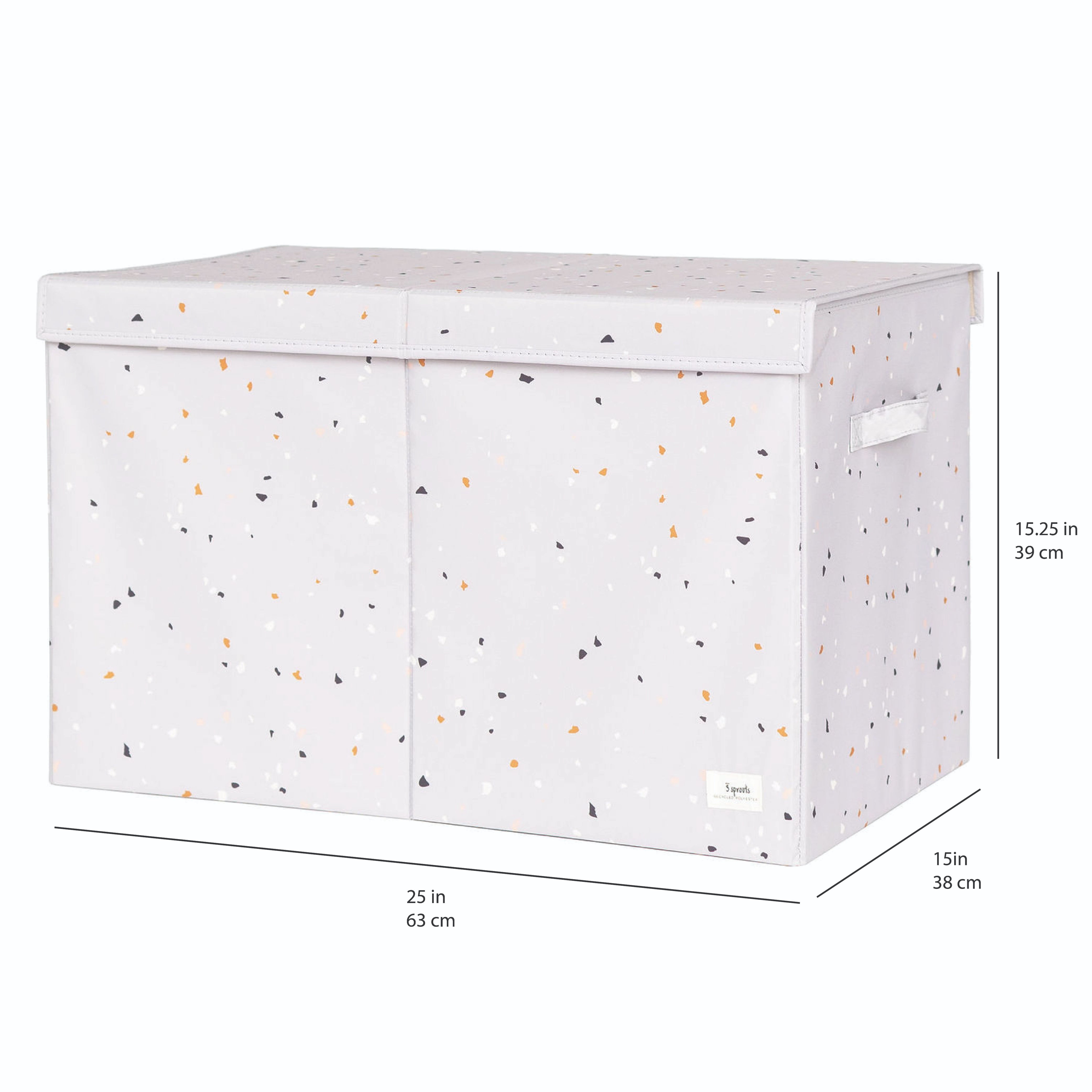 3-sprouts-coffre-de-rangement-pliable-terrazzo-gris-recycl image 5