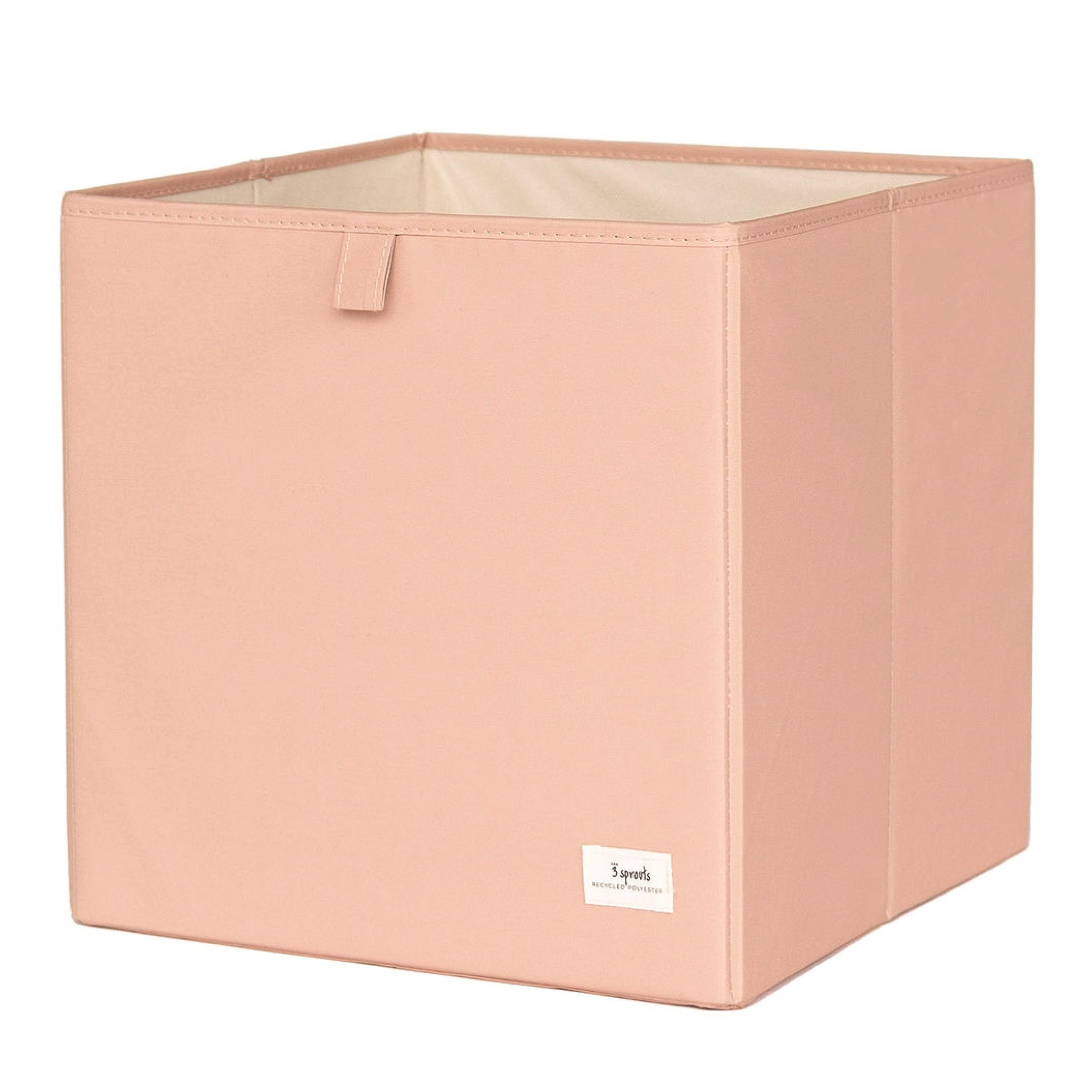 3-sprouts-bo-te-rangement-tissu-recycl-argile-33-cm image 1