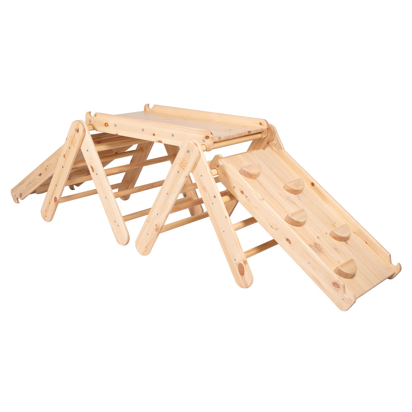 meowbaby-triangle-de-pikler-en-bois-rampe-double-face image 6