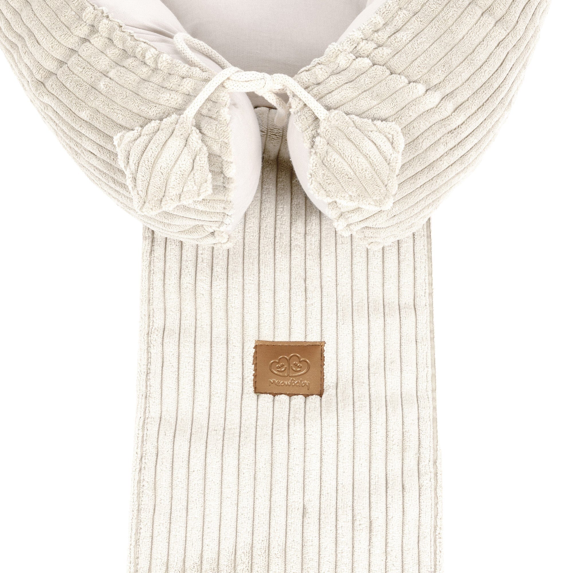 meowbaby-nid-d-ange-r-ducteur-de-lit-b-b-velours-corduroy-aesthetic image 7
