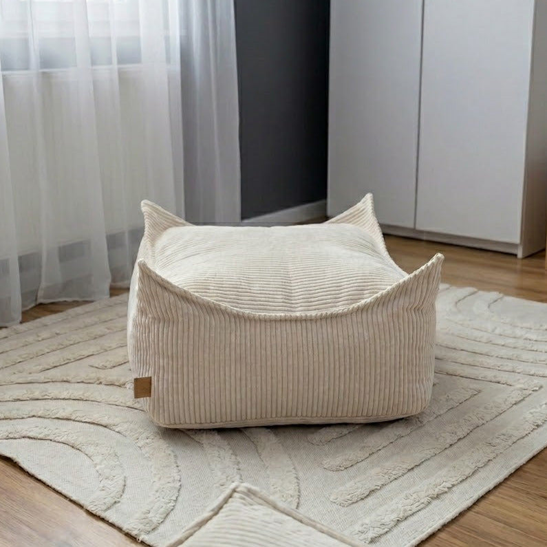 meowbaby-coussin-de-sol-carr-en-velours-corduroy-larges-c-tes-aesthetic image 6