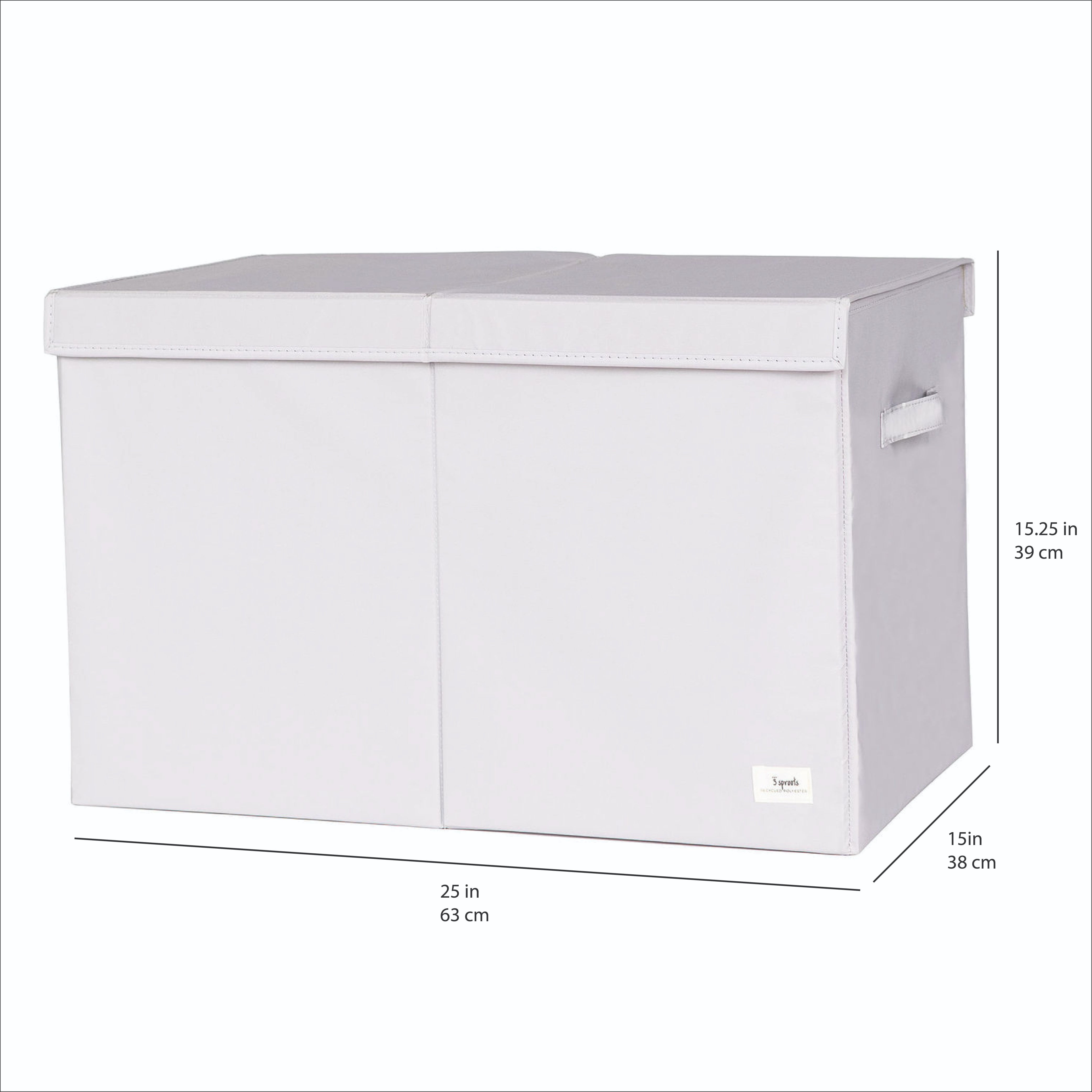 3-sprouts-coffre-de-rangement-pliable-en-tissu-recycl-gris image 4