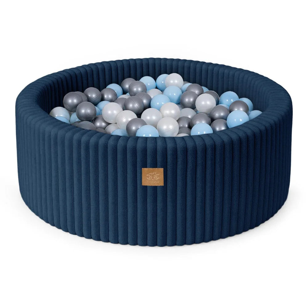 meowbaby-piscine-balles-ronde-90x30-cm-churros-bleu-200-balles image 4
