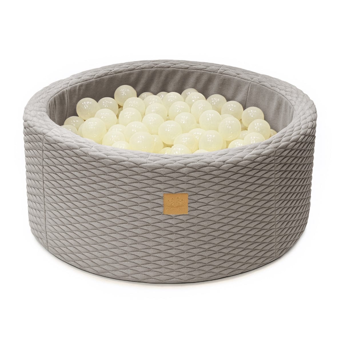 meowbaby-piscine-balles-dune-90x30-cm-gris-200-balles image 1