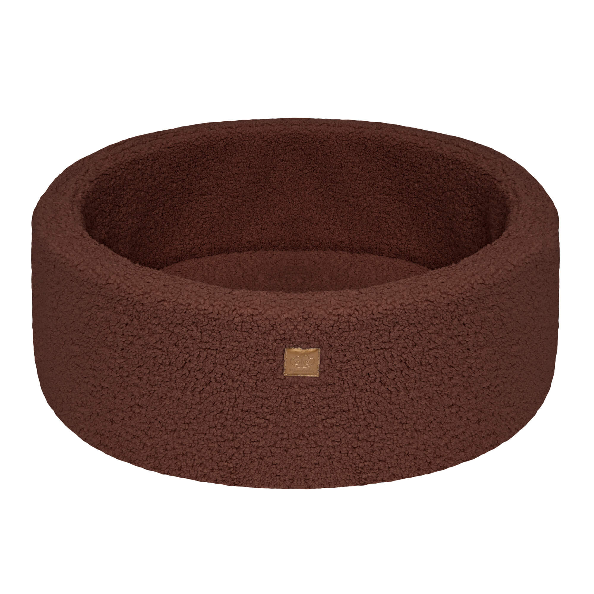 meowbaby-piscine-balles-ronde-90x30-cm-bearly-marron-200-balles image 5