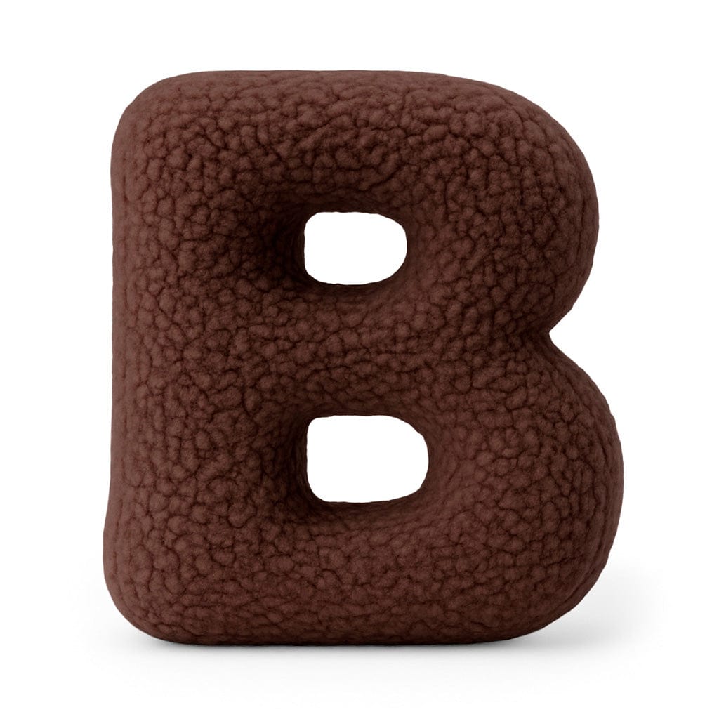 meowbaby-grand-coussin-alphabet-bearly-marron-lettre-au-choix image 5