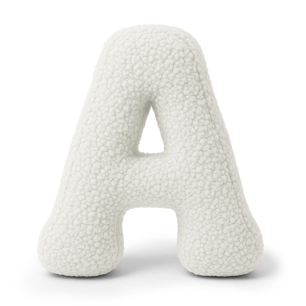 meowbaby-grand-coussin-alphabet-peluche-bearly-blanc-cass-lettre-au-choix image 1