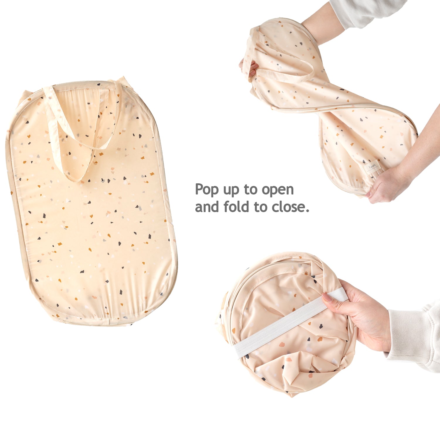 3-sprouts-panier-linge-pop-up-beige-terrazzo-tissu-recycl image 7