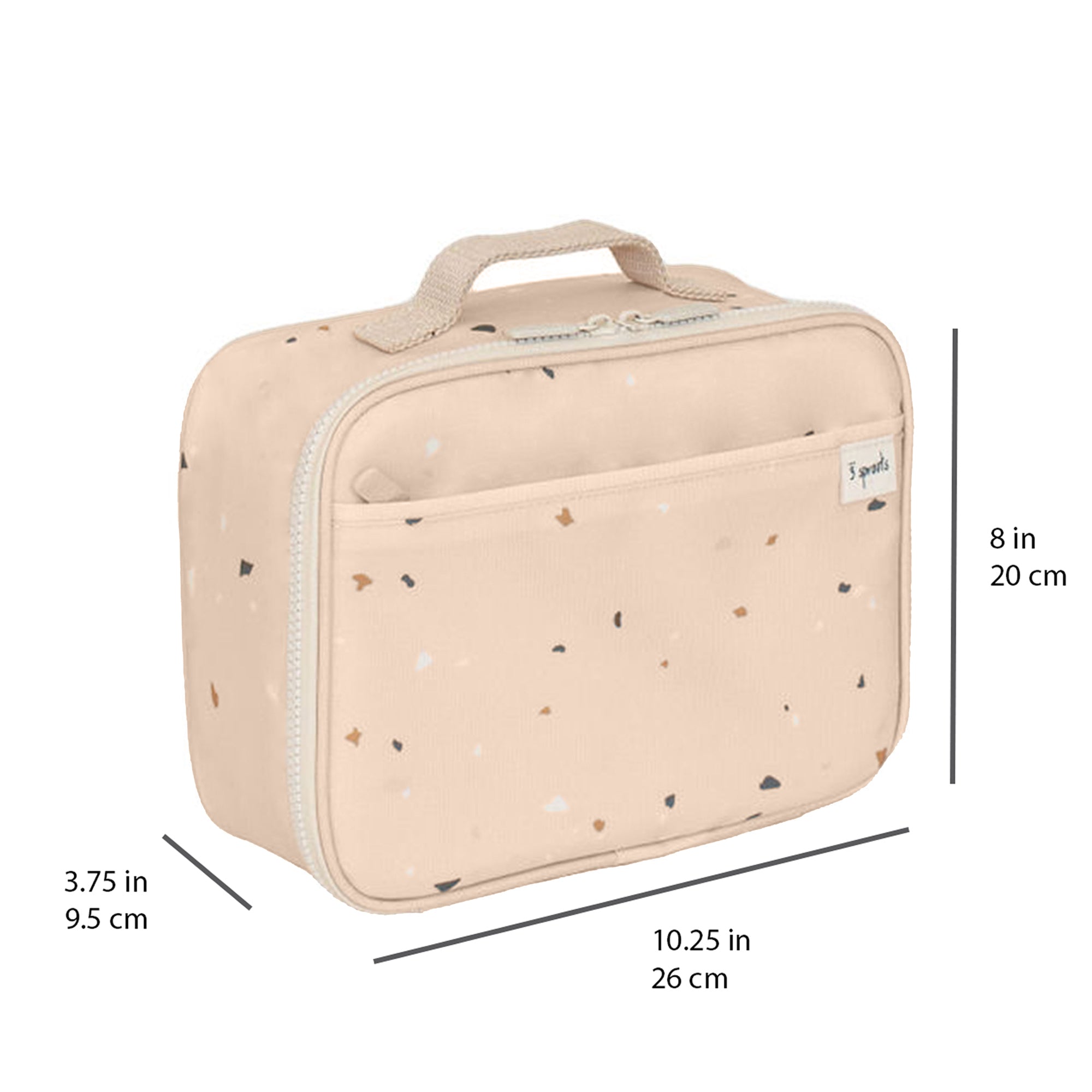 3-sprouts-sac-lunch-terrazzo-sable-en-tissu-recycl image 5