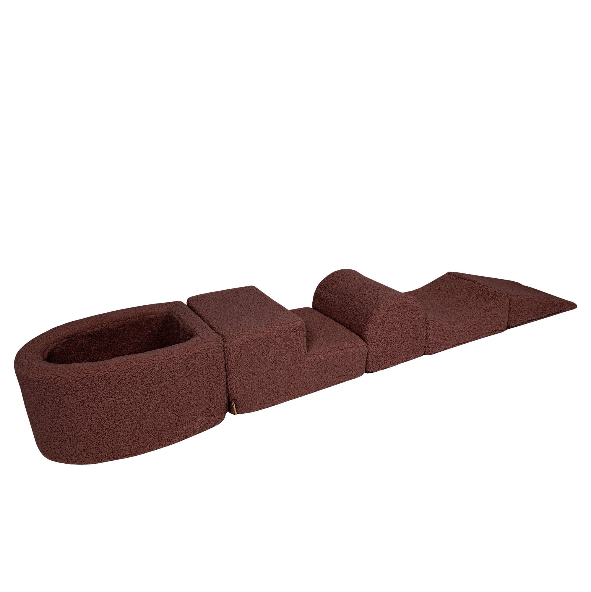meowbaby-bearly-parcours-de-motricit-5-modules-petite-piscine-balles-marron-ball image 6