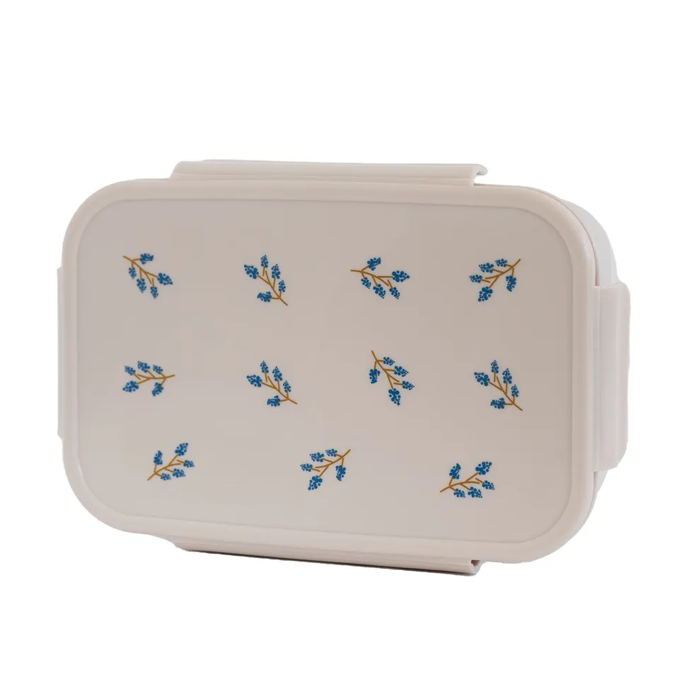 3-sprouts-bo-te-bento-recycl-e-3-compartiments-bleu-myrtille-taupe image 1