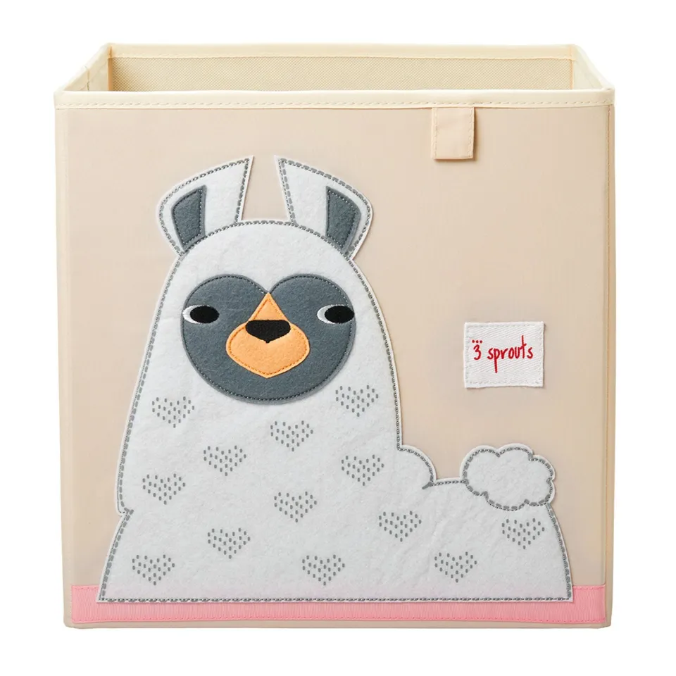 3-sprouts-bo-te-de-rangement-lama-carr-e-13-compatible-kallax image 1