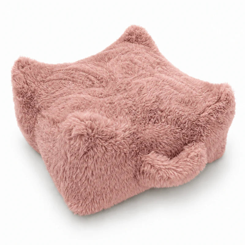 meowbaby-coussin-de-sol-carr-mammouth-fausse-fourrure image 5