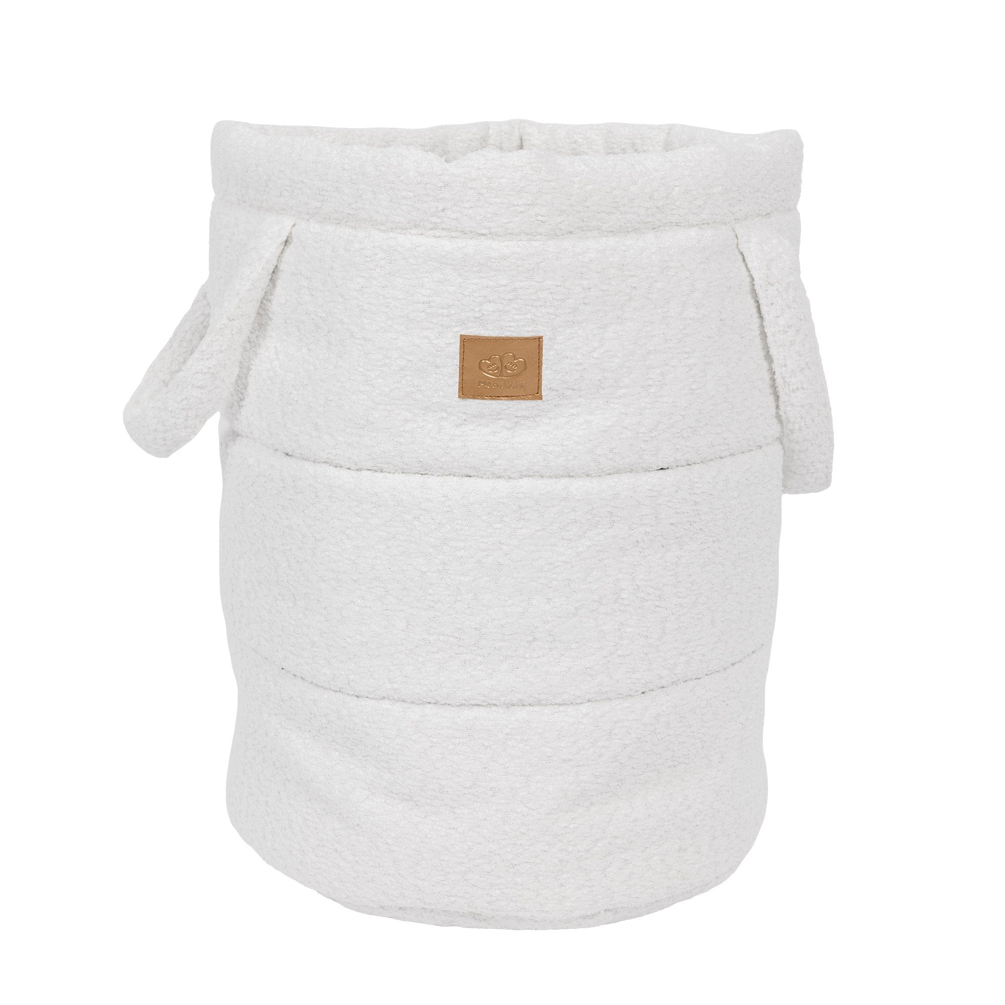 meowbaby-boucle-panier-de-rangement-50-cm-blanc-en-tissu-boucl image 5