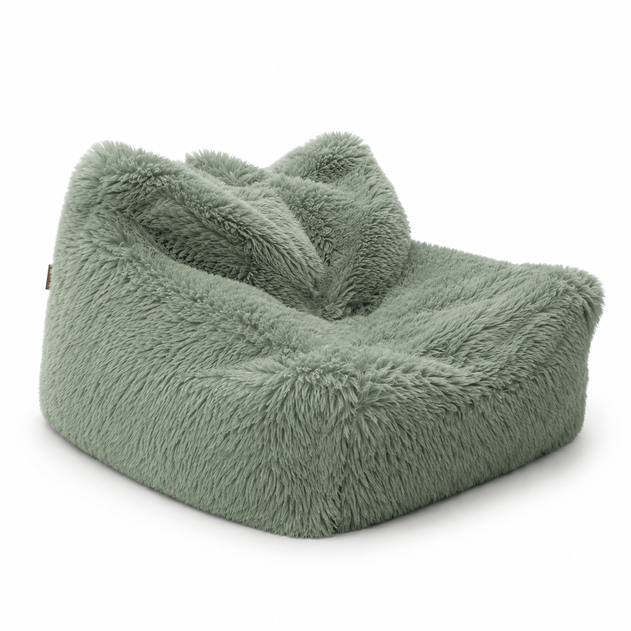 meowbaby-pouf-carr-mammouth-fausse-fourrure image 3
