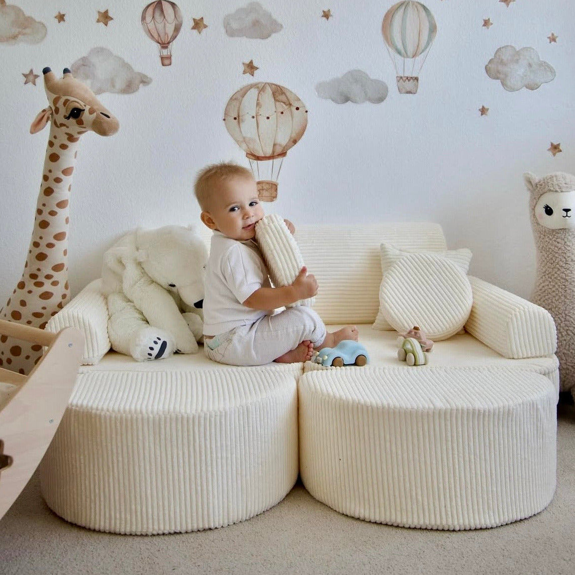 meowbaby-canap-de-jeu-modulable-pocket-120cm-velours-aesthetic-12-pi-ces image 1