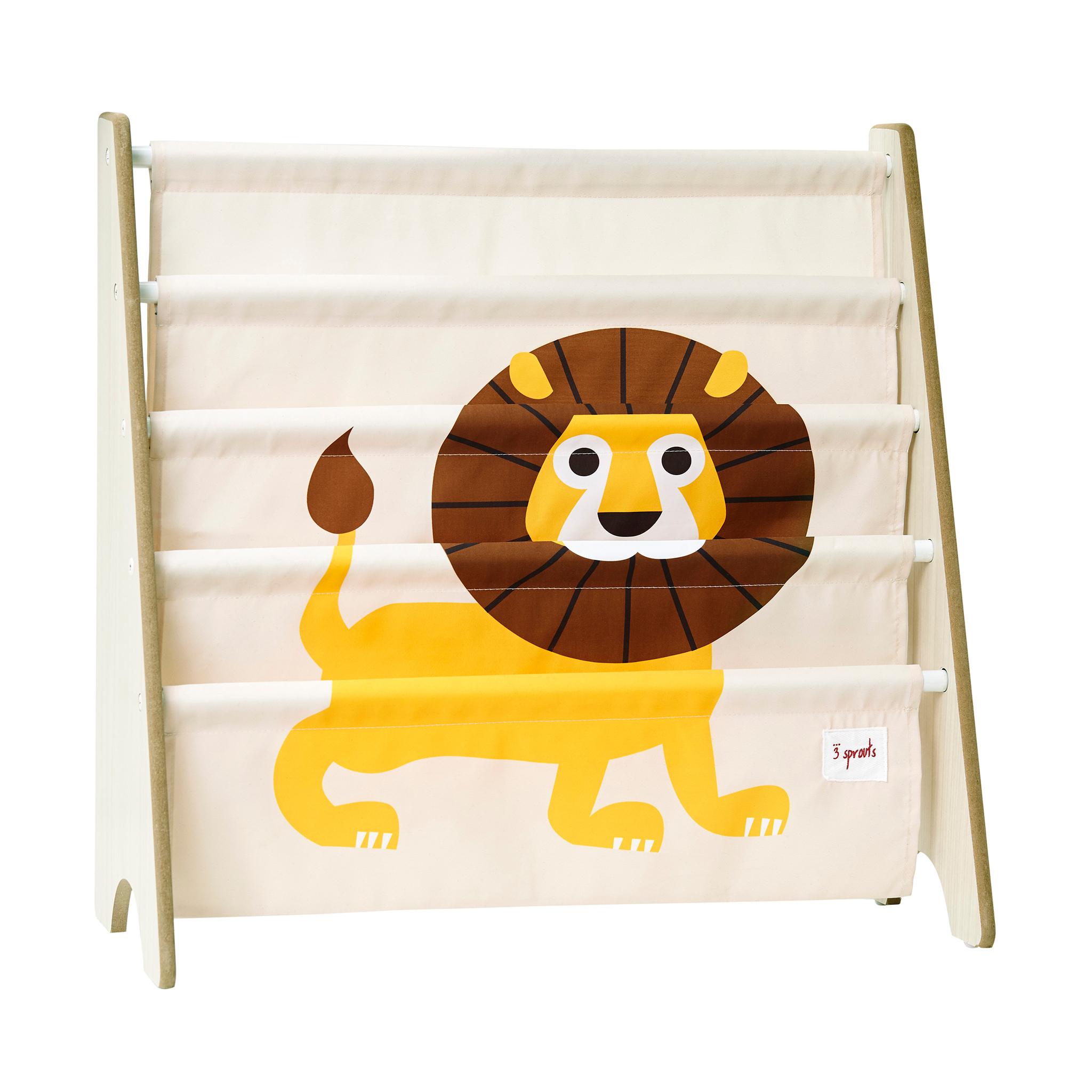 3-sprouts-lion-biblioth-que-enfant-motif-animal-61-cm image 1