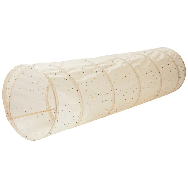3-sprouts-tunnel-de-jeu-en-tissu-recycl-beige-terrazzo image 1