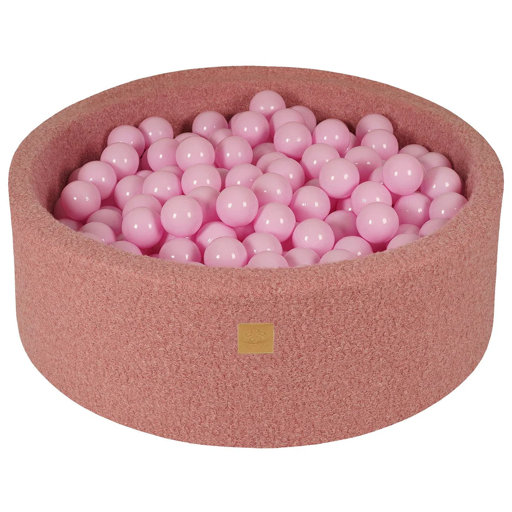 meowbaby-piscine-balles-ronde-90x30-cm-bouclette-rose-200-balles-au-choix image 4