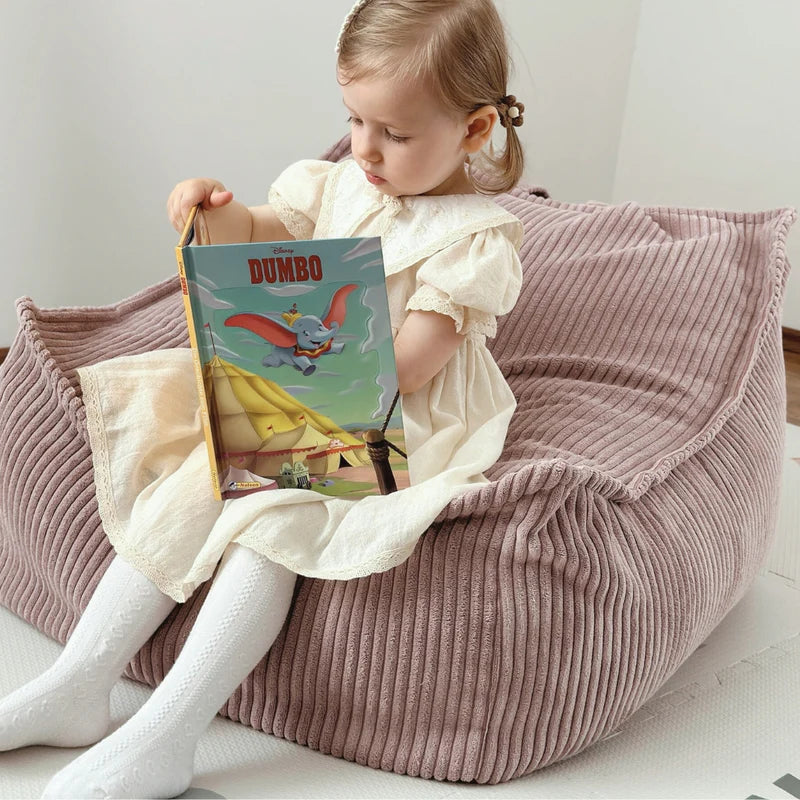 meowbaby-pouf-carr-velours-corduroy-larges-c-tes-aesthetic-si-ge-enfant image 3