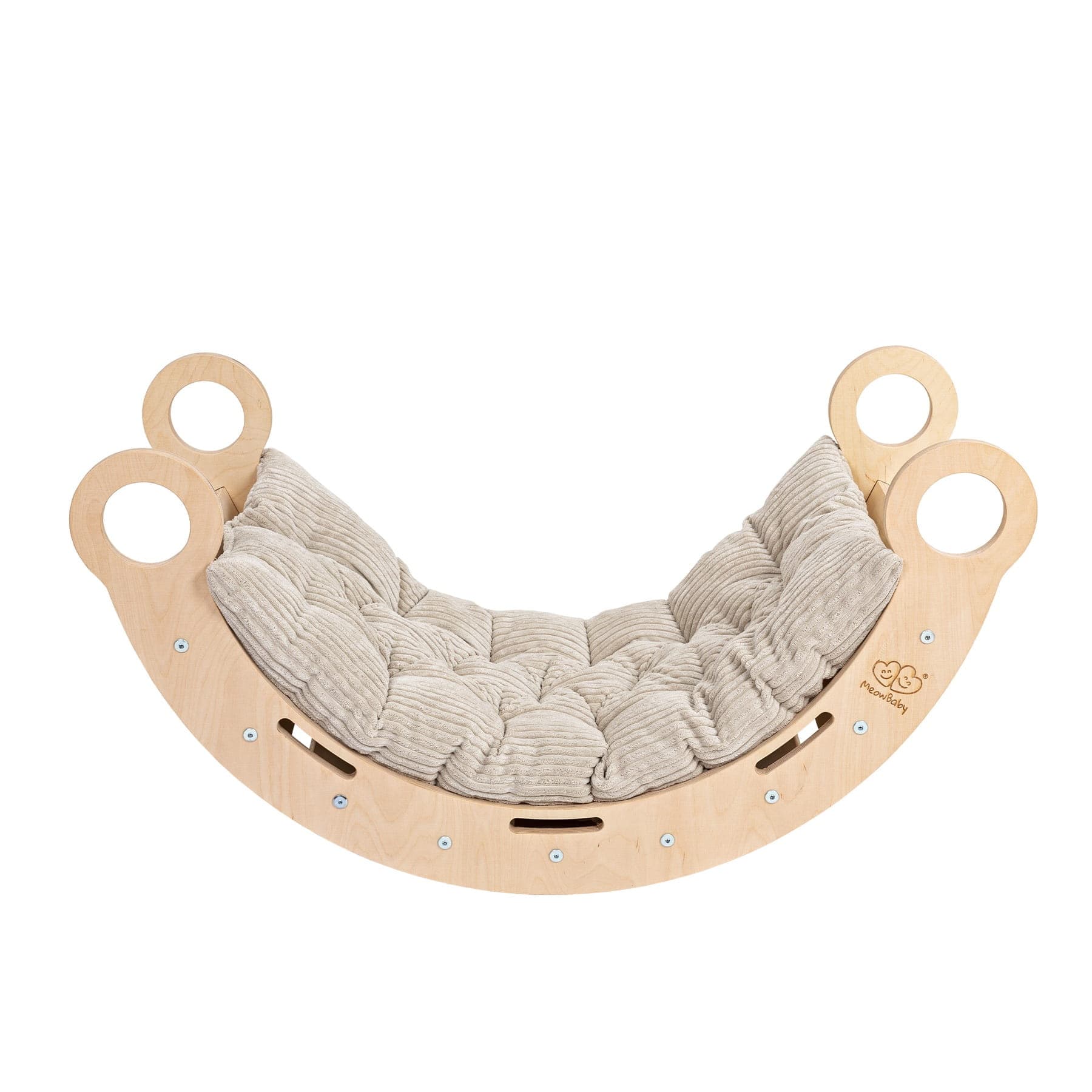 meowbaby-dream-arche-d-quilibre-et-d-veil-rocker-en-bois-avec-option-coussin image 4