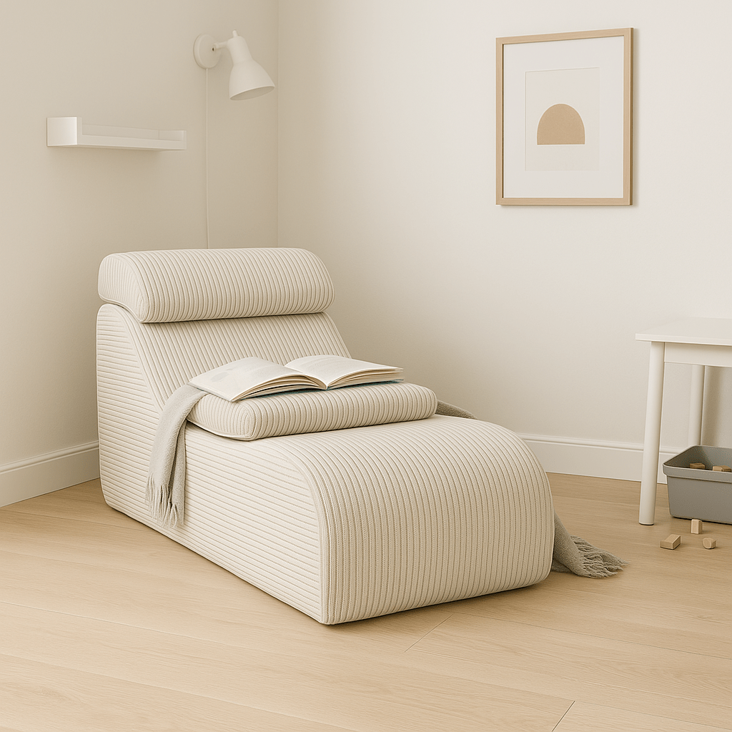 meowbaby-fauteuil-lounge-velours-corduroy-aesthetic image 8