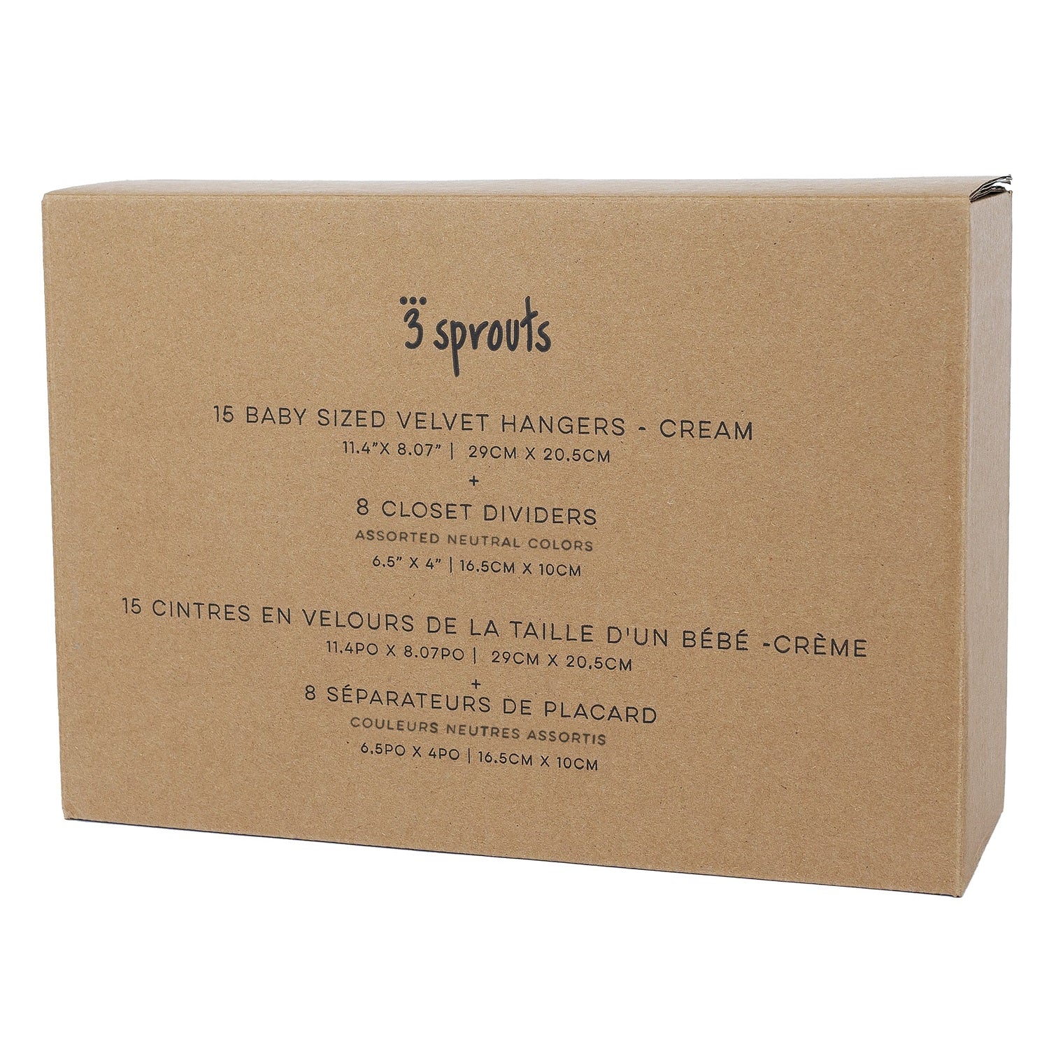 3-sprouts-set-cintres-velours-cr-me-s-parateurs-terrazzo image 4
